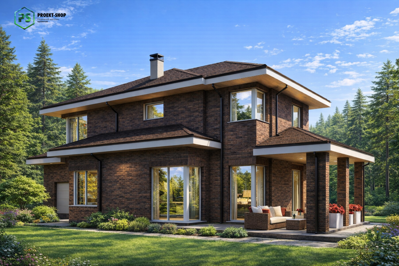 Типовой проект жилого дома 2-170