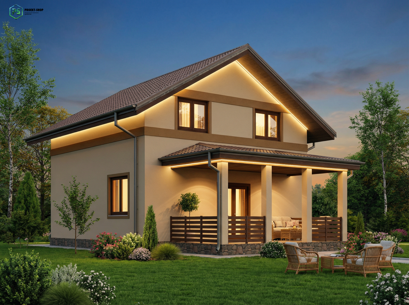 Типовой проект жилого дома 2-171