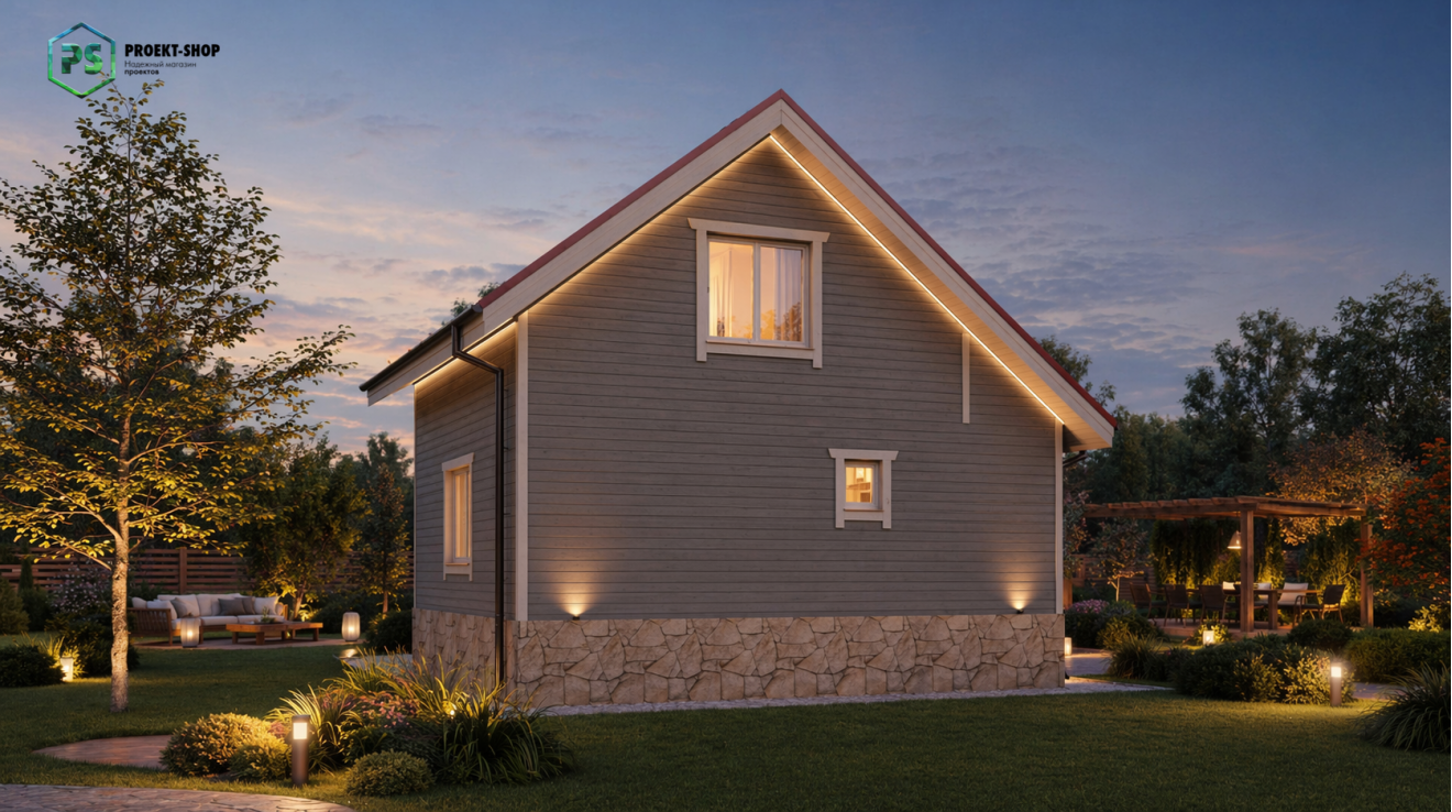 Типовой проект жилого дома 2-178