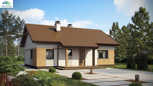 Проекты домов с двускатной крышей 🏠 | цены, чертежи, фотографии