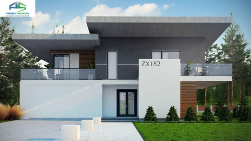 Типовой проект жилого дома zx182
