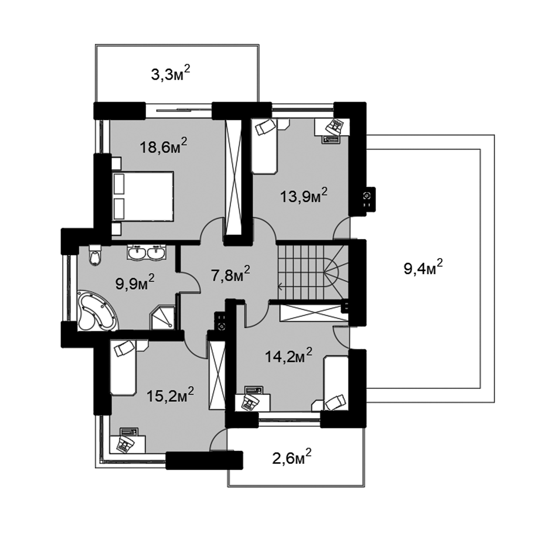 Проект 2-213 🏠 - примеры, отзывы, планировка, характеристики, состав.